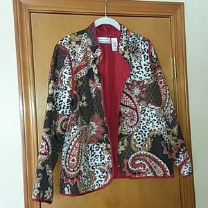 Quilted Alfred Dunner Petite Jacket